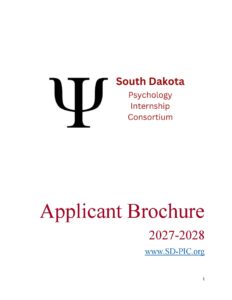 Photo of the Applicant Brochure cover.